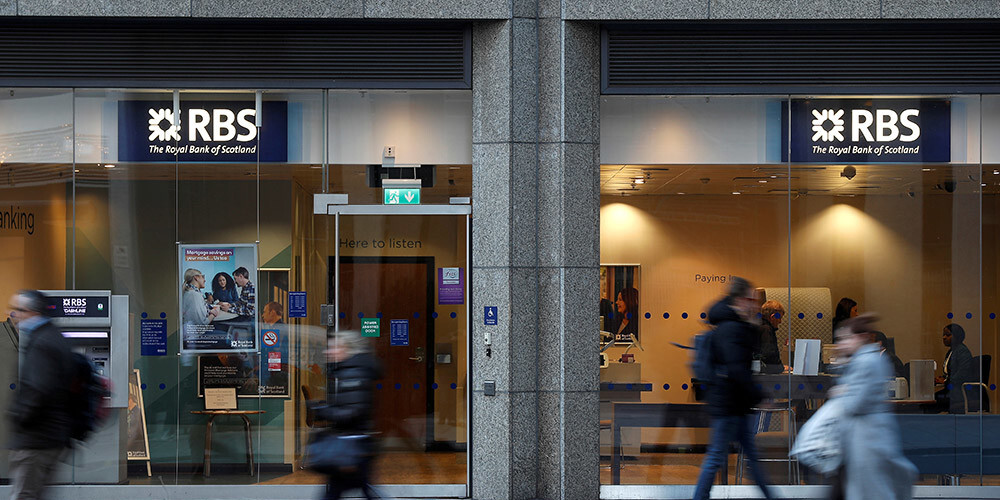 Lielbritānija no "Royal Bank of Scotland" akciju pārdošanas iegūst 2,5 miljardus mārciņu