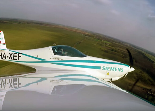 Ungārijā avarējusi "Siemens" elektriskā lidmašīna, kuras piloti gājuši bojā