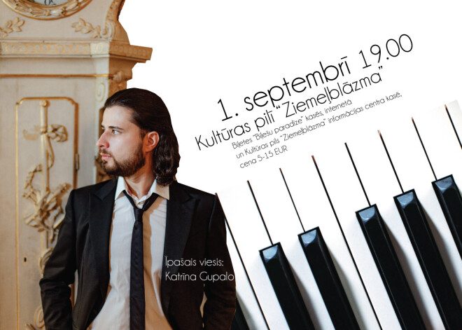 Sagaidot savu 105. gadskārtu, kultūras pils “Ziemeļblāzma” piedāvā Andreja Osokina solokoncertu