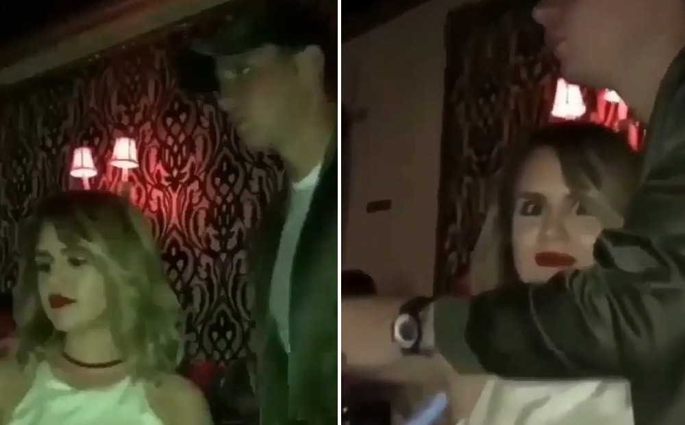 VIDEO: Skaistumu mīlošs vīrietis naktsklubā ierodas ar dezodorantu
