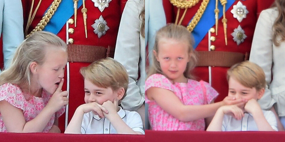 7-летняя кузина на глазах у всех заставила замолчать расшалившегося сына герцогини Кэтрин
