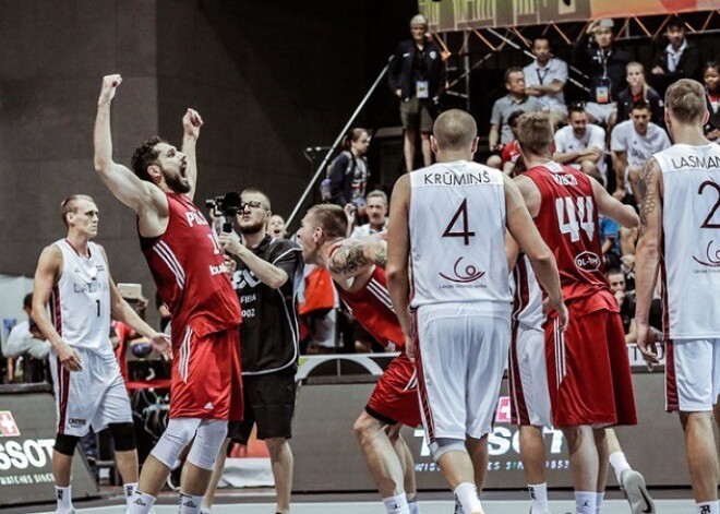 Latvijas 3x3 basketbola izlase Pasaules kausa izcīņā izstājas ceturtdaļfinālā