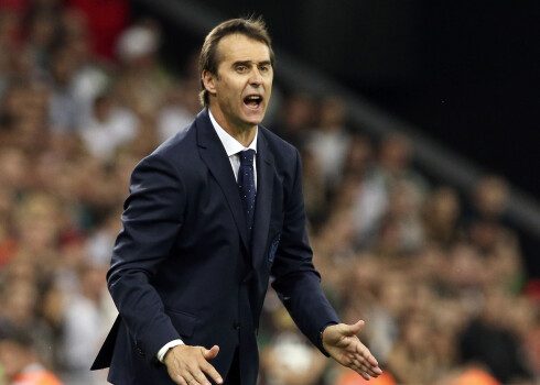 Spānijas futbola izlases galvenais treneris Lopetegi pārņems Madrides "Real"
