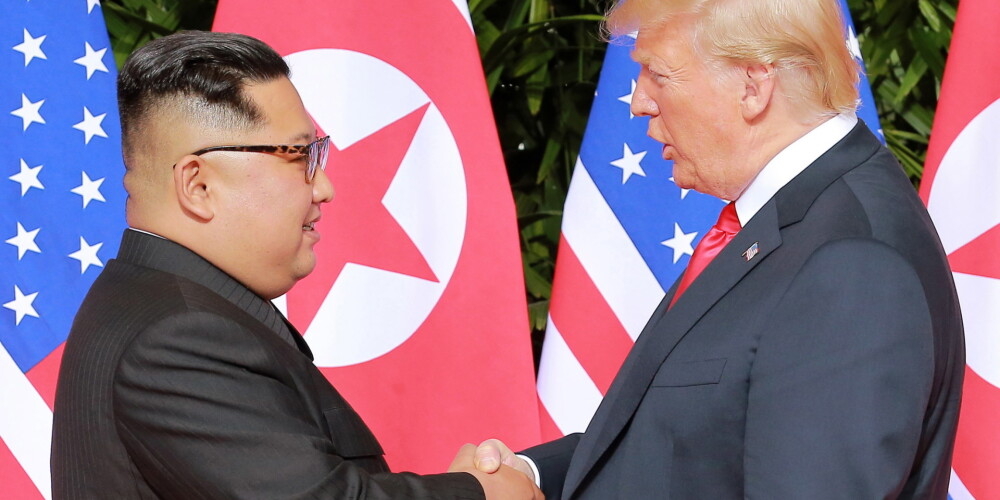 Tramps: "Samits ar Kimu palīdzējis pasaulei novērst "kodolkatastrofu""