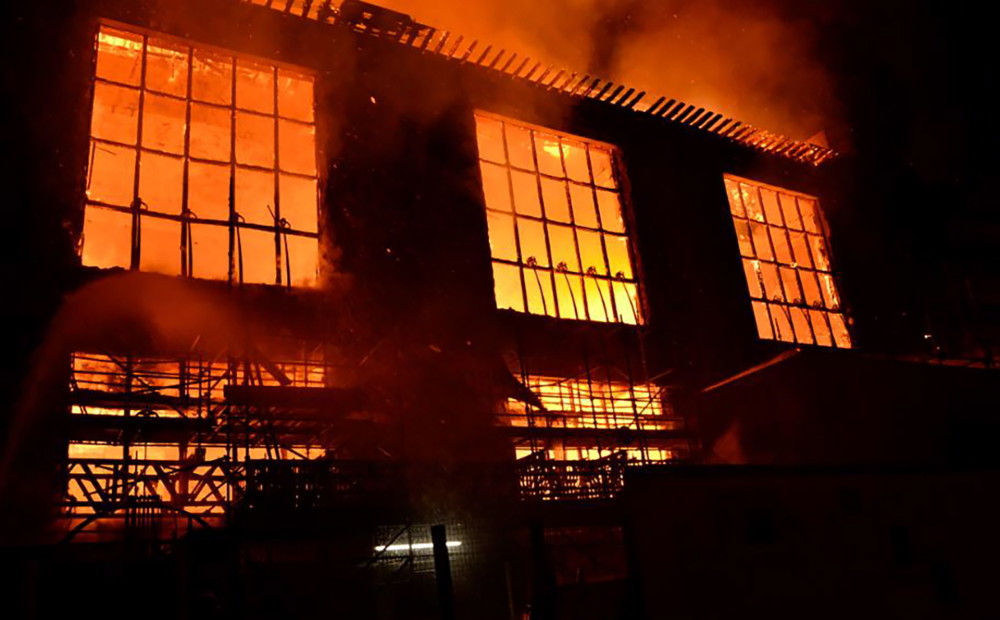 Glāzgovieši šokā par liesmā nopostīto Mākslas skolu, kuru nelaime skāra arī pirms 4 gadiem