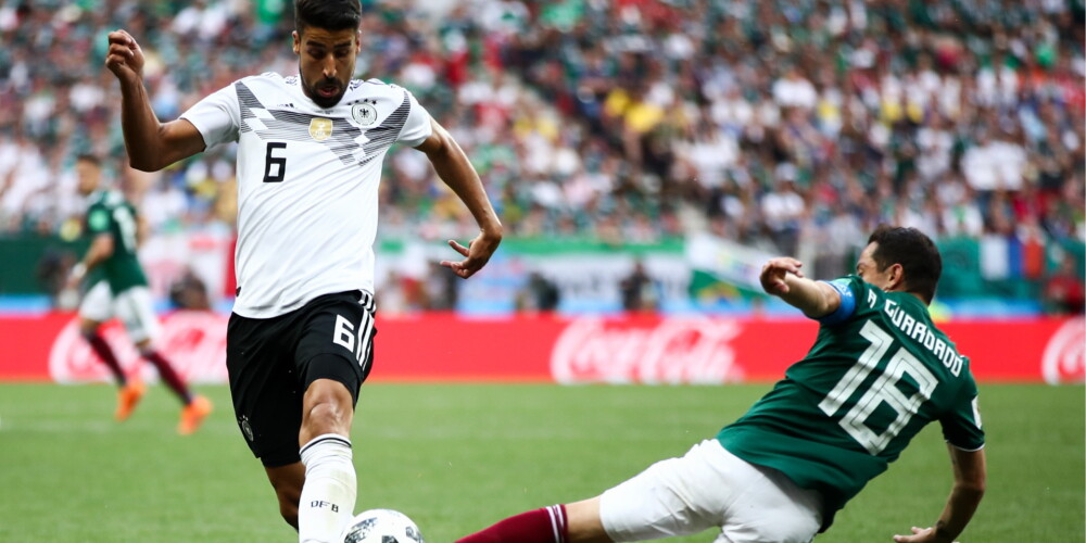 Pasaules čempione Vācija titula aizstāvēšanu sāk ar negaidītu zaudējumu Meksikai