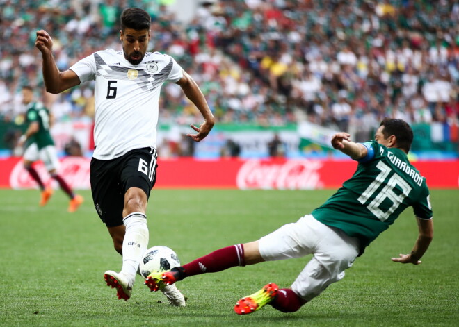 Pasaules čempione Vācija titula aizstāvēšanu sāk ar negaidītu zaudējumu Meksikai