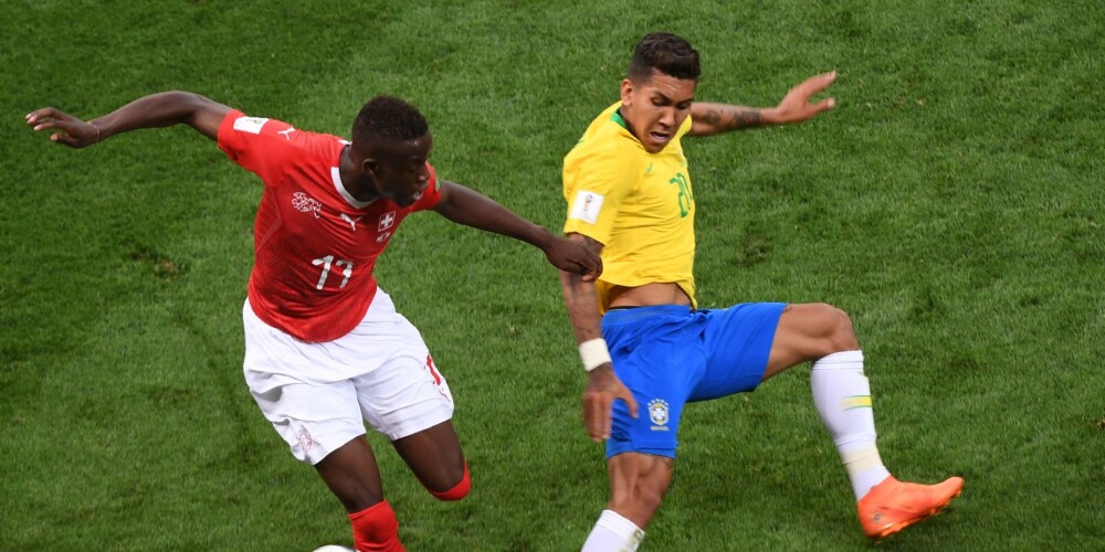 Brazīlijas futbolisti nesalauž Šveici un Pasaules kausu sāk ar neizšķirtu