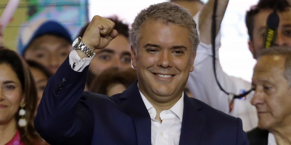 Kolumbijai jauns prezidents