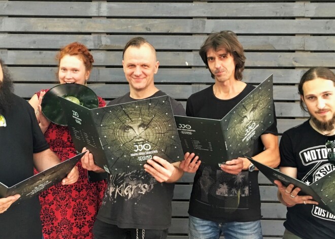 "Ieviņa" tagad arī vinilā - Juris Kaukulis ar grupu ieskandinās jauno plati