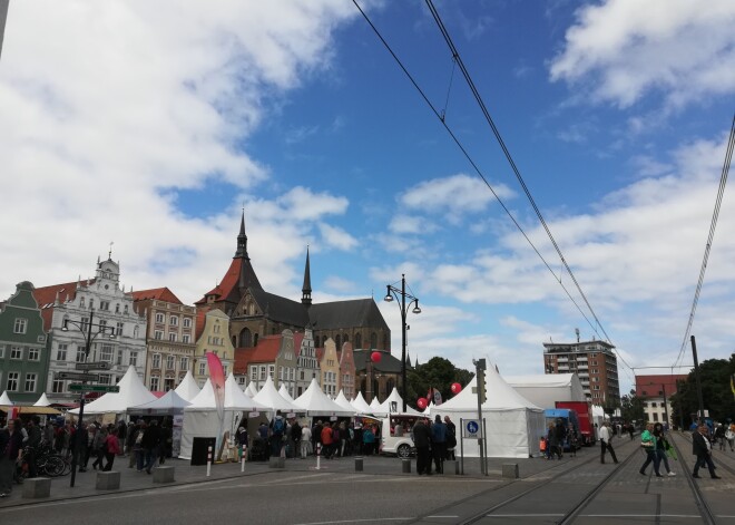 Rīga piedalījās 38. Starptautiskajās Hanzas dienās Rostokā