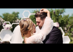 VIDEO: Tā precējās Ceriņi jeb gada sirsnīgākās kāzas Latvijas šovbiznesā