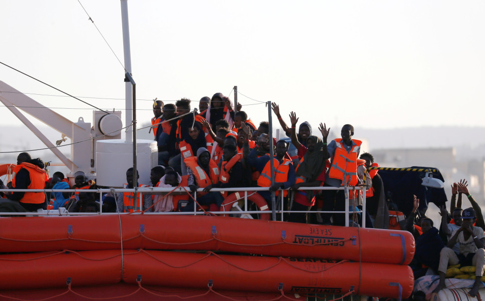 Bēgļu glābējam - kuģa 