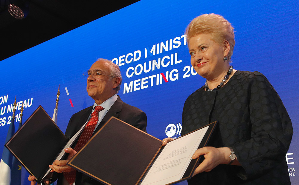 Lietuva oficiāli kļuvusi par OECD dalībvalsti