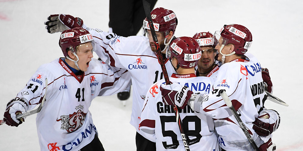 Rīgas "Dinamo" novembra beigās aizvadīs divus KHL mačus Cīrihē