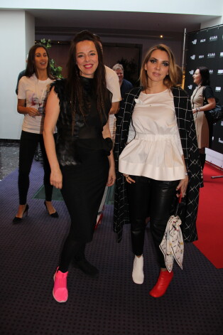 Kopā ar Gundegu Skudriņu. Apavi: "Celine", cena: 960 eiro