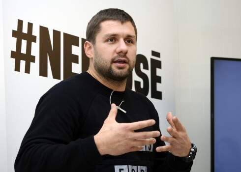 Sporta un kultūras kustības "GhettoGames" dibinātājs Raimonds Elbakjans.