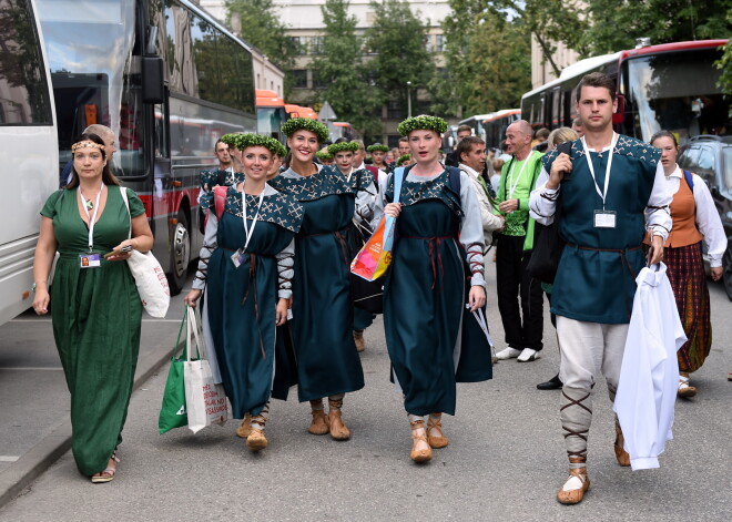 Valsts policija par Dziesmu un deju svētku norisi: viss norit organizēti