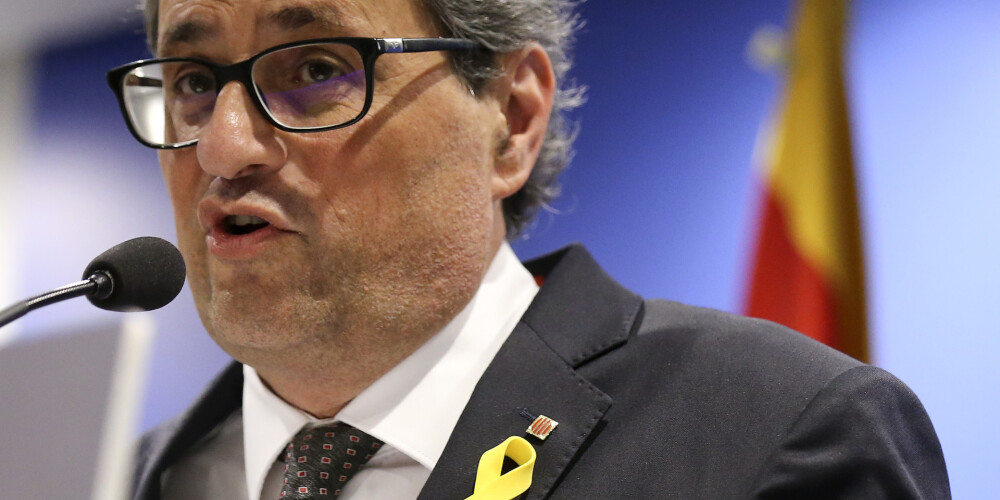 Katalonijas premjers paziņo: "Katalāņi neatteiksies no jebkāda ceļa uz neatkarību"