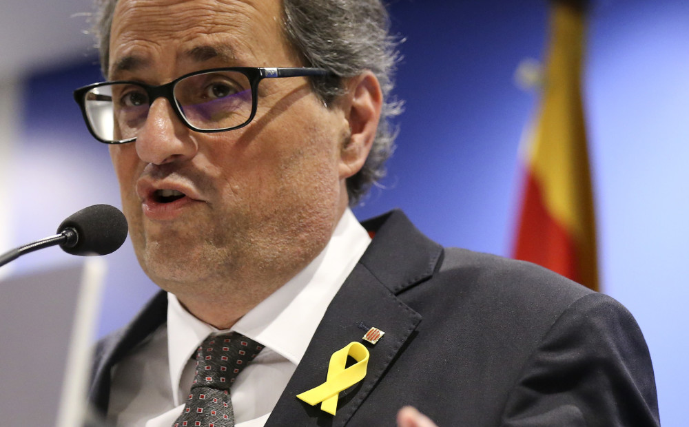 Katalonijas premjers paziņo: 