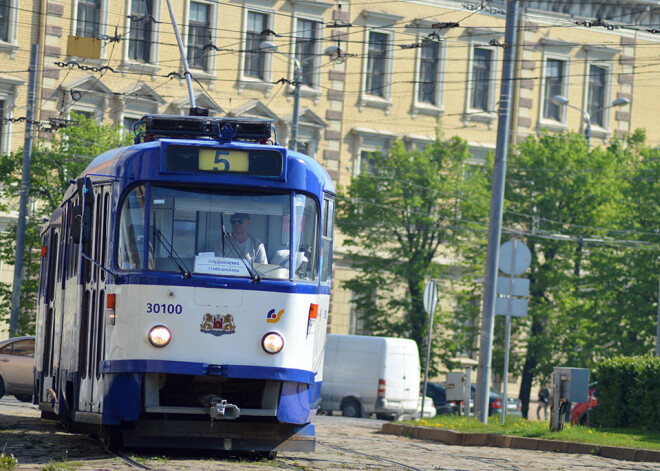 Izmaiņas 5. tramvaju un 5T. autobusu kustības maršrutā