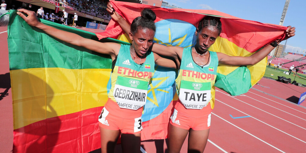 Pasaule tam negrib ticēt, bet šī ir 16 gadus veca skrējēja no Etiopijas