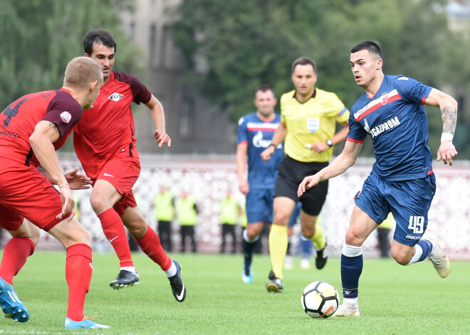 "Spartaks" galotnē ielaiž divus vārtus un izstājas no UEFA Čempionu līgas