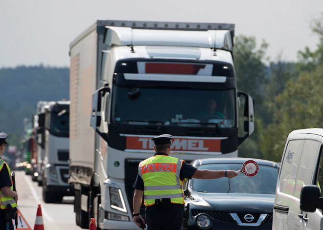 Bavārijas robežsardze sāk patrulēt uz Austrijas robežas