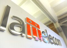 "Lattelecom" logo.