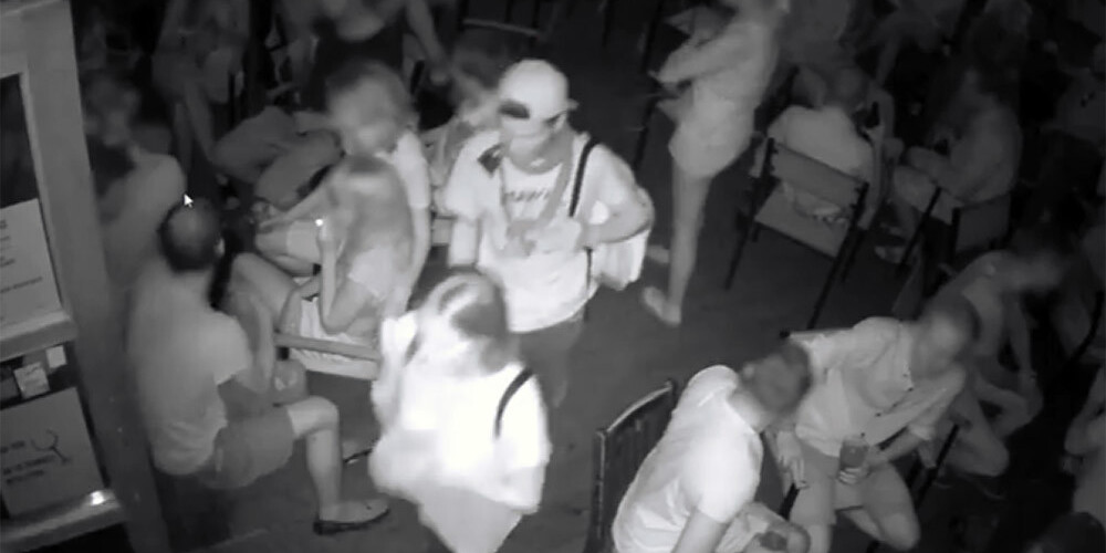VIDEO: Rolands lūdz atpazīt garnadžu grupu, kas no Kaņepes Kultūras centra nozaga viņa velosipēdu