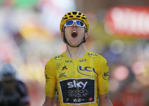 Brits Tomass otro dienu pēc kārtas uzvar "Tour de France" kalnu posmā; Skujiņam 90.vieta