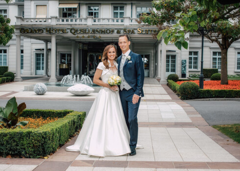 Slepenā ceremonijā apprecējusies leģendārā Šveices tenisiste Martina Hingisa