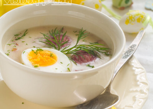 Lieldienu zupa poļu gaumē