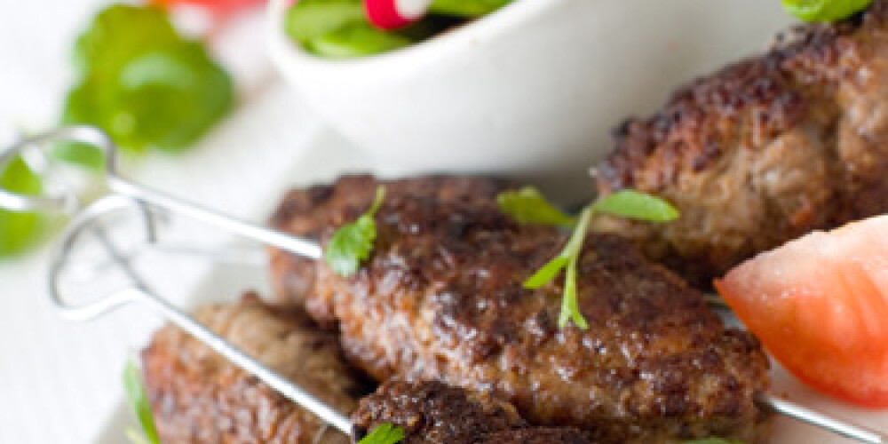 Zivju kebabs