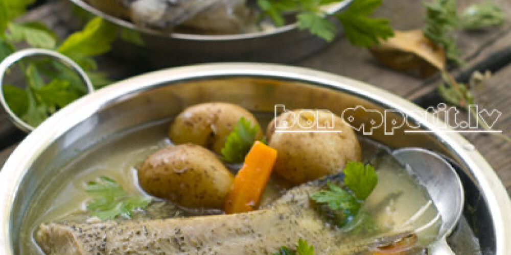 Zivju zupa ar kartupeļiem