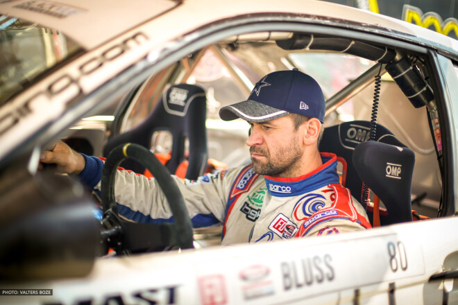 Latvijas drifta zvaigzne Kristaps Blušs.