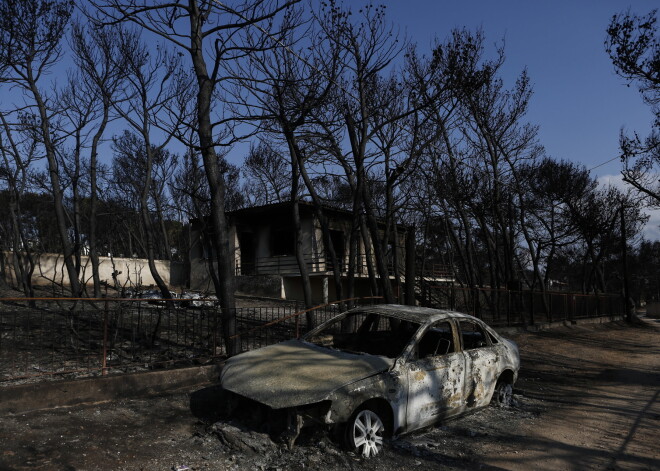 Grieķijā traģēdijā bojāgājušo skaits pieaudzis līdz 91