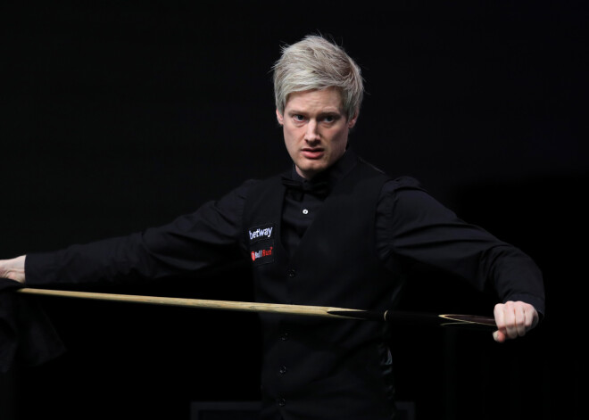 Austrālijas snūkerists Robertsons atgriežas "Kaspersky Riga Masters" čempiona tronī