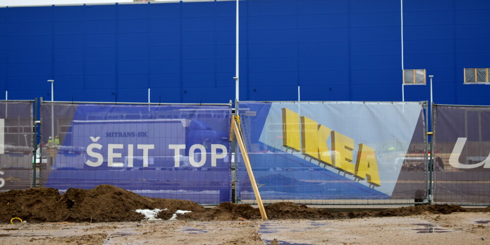 Gada laikā Stopiņos pabeigts milzīgais IKEA veikals - ēka nodota ekspluatācijā