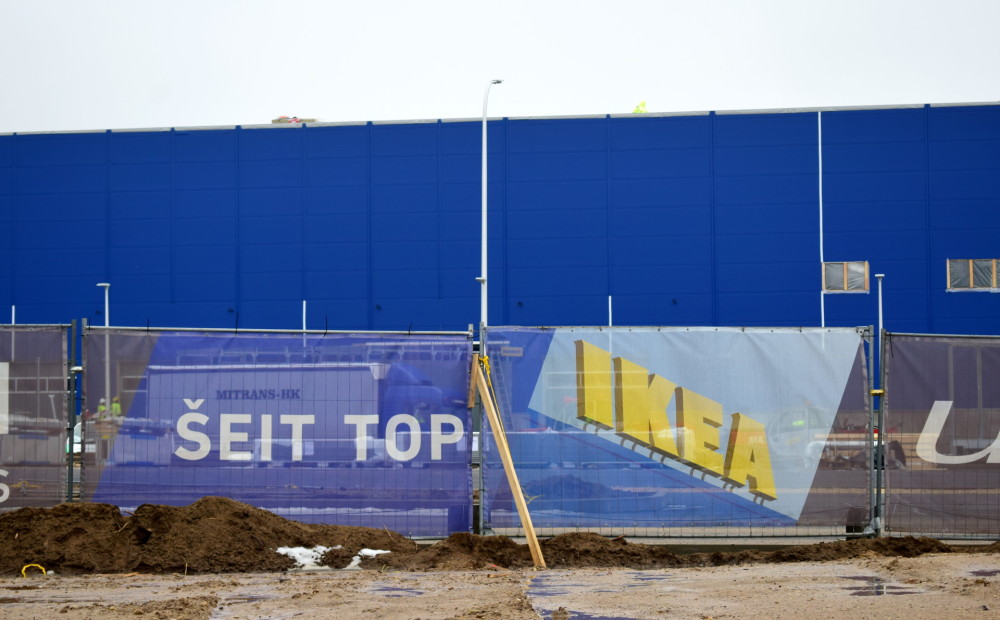 Gada laikā Stopiņos pabeigts milzīgais IKEA veikals - ēka šodien nodota ekspluatācijā