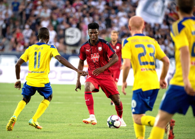 "Ventspils" gūst vārtus Bordo, bet izstājas; "Spartakam" pārliecinoša uzvara arī viesos