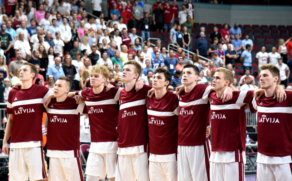 Latvijas U-18 izlases basketbolisti sagrauj Lielbritāniju un nodrošina ceļazīmi uz Pasaules kausu