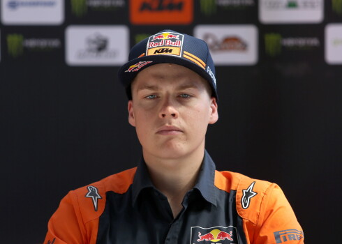 Latviešu motosportists Pauls Jonass.