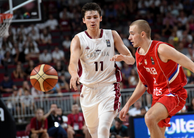 Latvijas U-18 izlases basketbolists Adrians Šnipke: "Man ir liels sapnis spēlēt Eirolīgā, uz to arī nopietni eju"