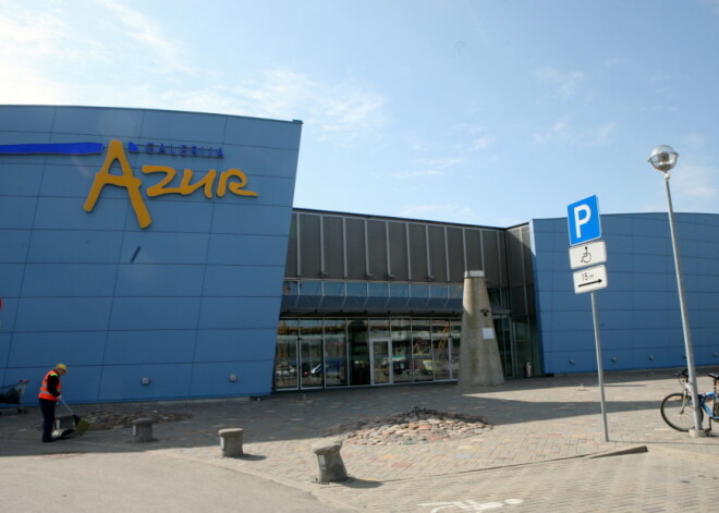 Закрыт торговый центр Galerija Azur в Кенгарагсе