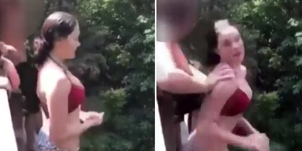 Šokējošs VIDEO: draudzene nogrūž nepilngadīgu meiteni no 18 metrus augsta tilta