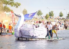 Sestdien Jelgavā norisināsies Piena, Maizes un Medus svētki, kura galvenā atrakcija būs tradicionālā Piena paku regate.