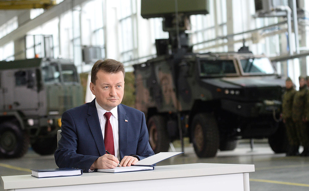 Polijas aizsardzības ministrs: ASV armijas bāze Polijā ir 