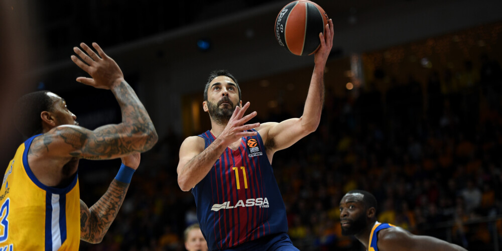 Karjeru beidz spāņu sporta leģenda - Barselonas "Lassa" basketbolists Navarro
