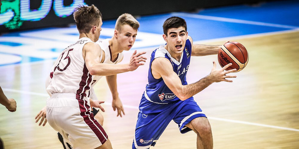 Latvijas U-16 basketbolisti zaudē grieķiem un cīnīsies par 7.vietu